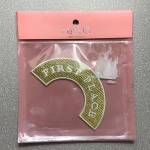 Bando First Place flair iron on patch Ban.do